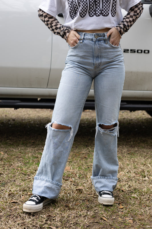 90s Vintage Flare Jeans