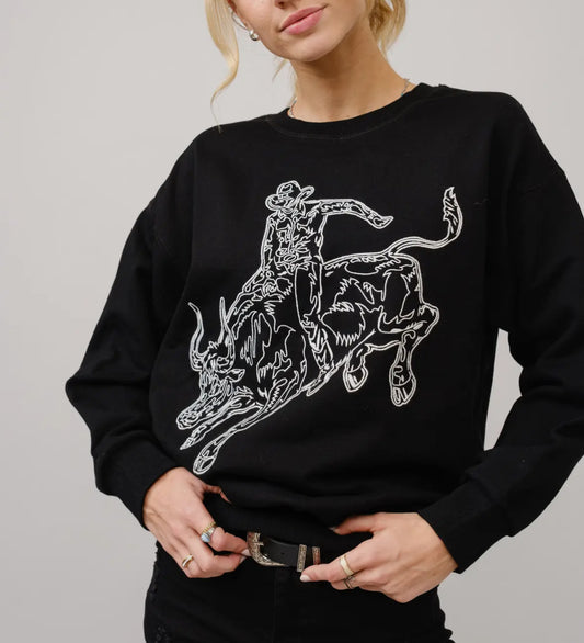 Buckin’ Crewneck