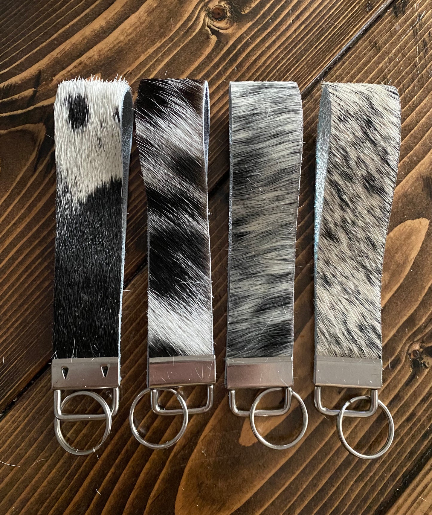 Genuine Cowhide Loop Keychain